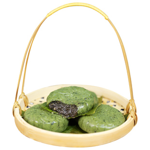 浙江衢州龙游酱粿菜粿清明粿甜粿青团艾草清明团子农家手工小吃