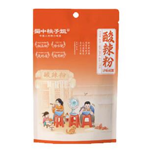 蜀中桃子姐酸辣粉288g方便速食湿粗粉懒人夜宵红薯粉条官方旗舰店
