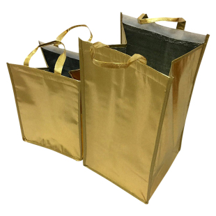 新款现货 蛋糕保温袋冷藏袋加高 厂家定制各类尺寸冰包 土豪金