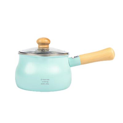 norbertw陶瓷小奶锅不粘锅小锅泡面热牛奶宝宝婴儿儿童辅食锅专用