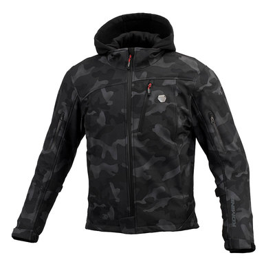 KOMINE秋冬软壳防水保暖骑行夹克