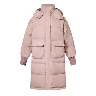 东大门90白鸭绒羽绒服女长款2026秋冬季新款洋气减龄加厚保暖外套