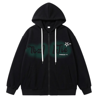 不起球不褪色夹克潮流宽松外套