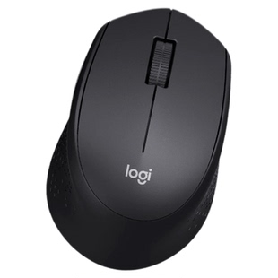 罗技M280无线鼠标 笔记本台式电脑办公家用游戏省电便携 M221轻音