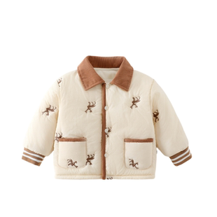 【2折专区】折扣店撤柜  婴儿衣服秋冬装120g夹棉外套加绒保暖