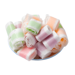 爆款果汁卷软糖缤纷水果味纸卷糖草莓味果C卷果冻橡皮糖儿童零食