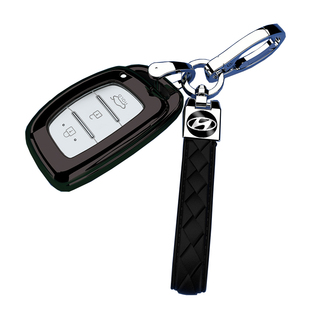 适用14-19款现代名图专用钥匙套保护壳包车扣北京高档次包16男女