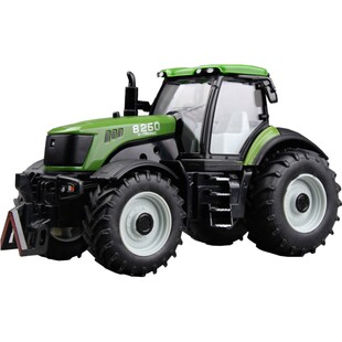 大号合金拖拉机儿童工程车玩具耕田农用车旋耕机仿真模型男孩车模