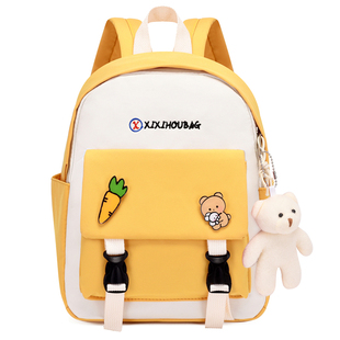 书包幼儿园女孩中大班宝宝小背包2岁3岁可爱儿童双肩包男孩印名字