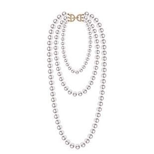 kevkev赵露思同款珍珠项链叠戴礼服链大气高档高级感独特毛衣链女