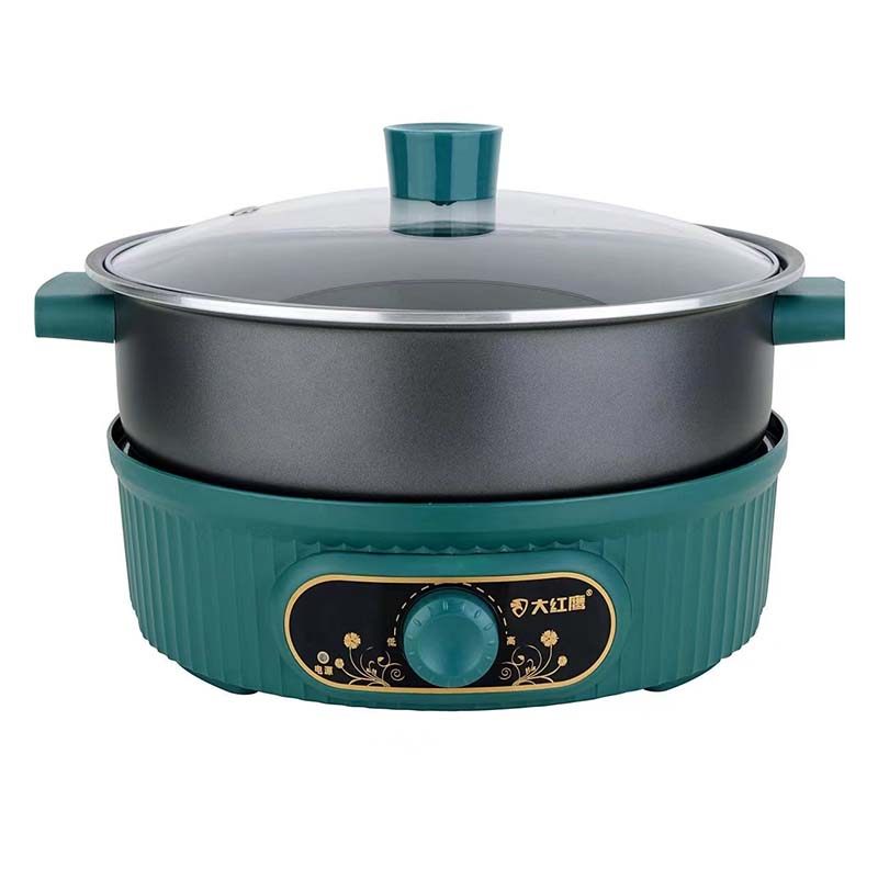 大红双喜多功能电热火锅家用电煮锅分体式可拆洗大容量2L3L4L5L8L