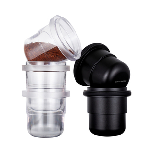 顽固咖啡click cup咖啡接粉杯可利杯接粉器接粉罐58.4MM可叠