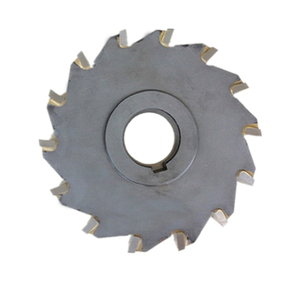 镶硬质合金三面刃铣刀片焊接钨钢刀盘100  125 YG YW承接非标定做