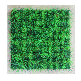 仿真护盆草皮翠绿色塑料草装饰盆栽场地布景草坪人造加密假花植物