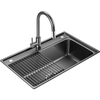 欧琳水槽厨房不锈钢纳米清洁洗碗