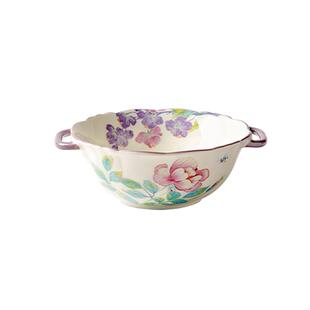 高颜值双耳汤碗家用大号陶瓷汤盆好看的新中式大碗汤面条碗泡面碗