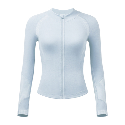 VfU美利奴羊毛跑步外套女一体织