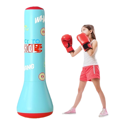 小跆神充气不倒翁立式沙袋