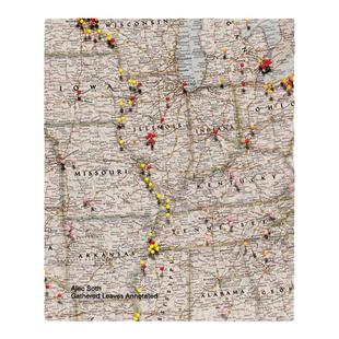 预售 Alec Soth摄影集注释版 Gathered Leaves Annotated阿勒克索思 聚集的叶子注释 艺术原版 华源时空