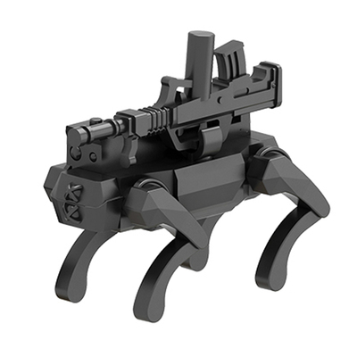 三角洲军事人仔无人机机器狗积木武器枪特警特种兵拼装男孩玩具