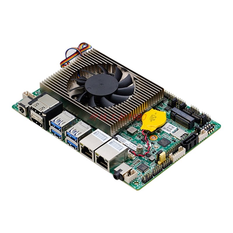 研域EH120双HDMI工业ITX一体机3.5寸12代1235/1255U工控电脑主板