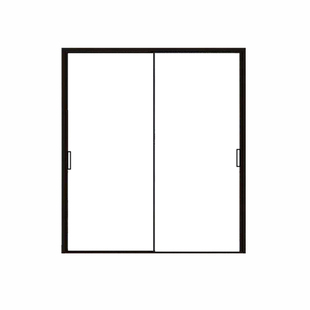 定制极简窄边框钛镁铝合金推拉门吊趟门玻璃移门厨房阳台隔