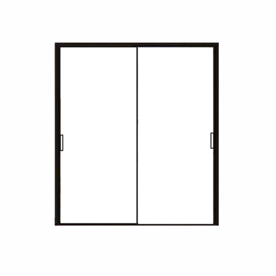 定制16极简窄边框阳台推拉门