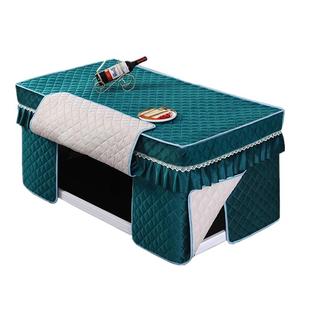 新款烤火罩加厚电炉罩套长方形茶几罩电暖炉烤火桌布罩取暖烤火被