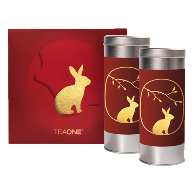 礼盒装茶叶teaone罐装蜜桃乌龙