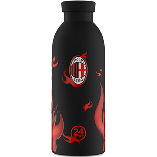 24bottles X Milan Fiamme AC米兰125周年联名款保温杯双层不锈钢