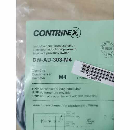 议价全新原装瑞士科瑞Contrinex接近开关DWAD303维修