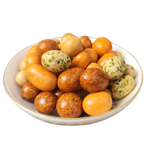 潮汕大妈 多彩豆鱼皮花生米脆皮豆老式经典80后怀旧零食年货