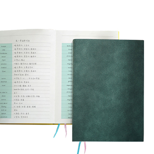 英语单词本记忆本简约加厚高中大学生四级英文背单词课堂练习作业本读书考研专用A5日语韩语词汇积累笔记本子