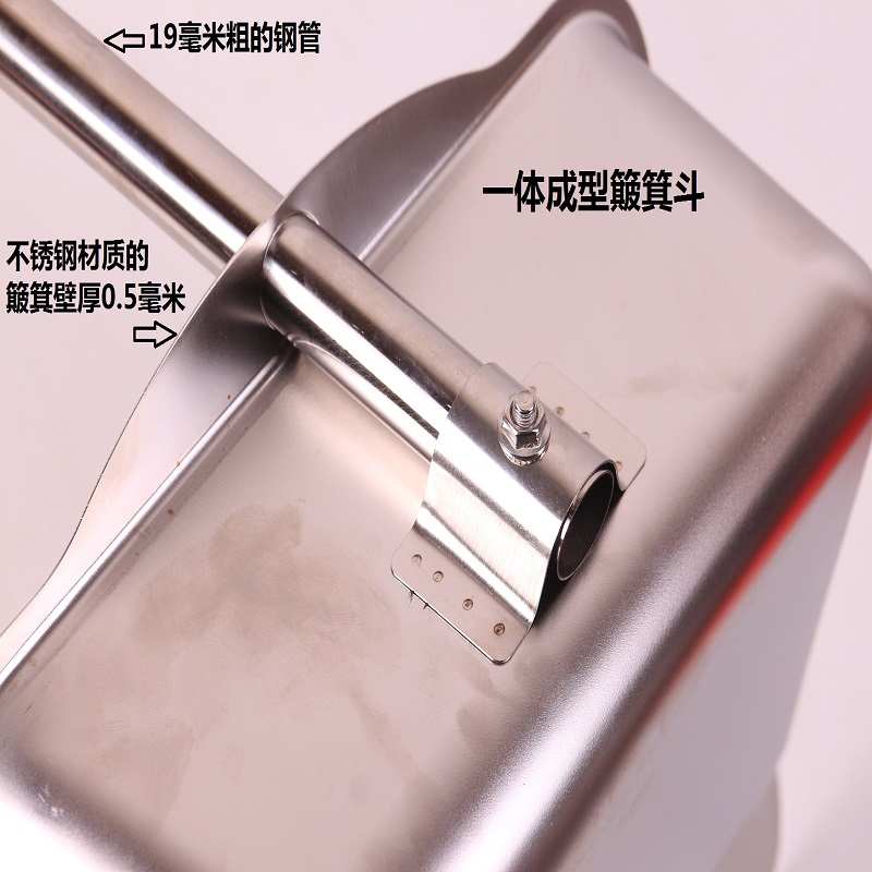 加厚一体整根钢管不锈钢卫生扫把簸箕套装家用工业用套扫清洁神器