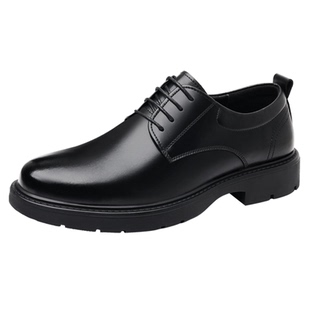 中式国风新郎结婚订婚礼男鞋秀禾服古装西装男款鞋子青年男士皮鞋