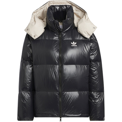 阿迪达斯女士保暖连帽羽绒服