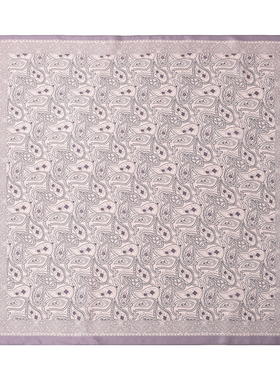 春真丝中方巾丝巾男休闲衬衫领巾蚕丝装饰时尚腰果花波点围巾保暖