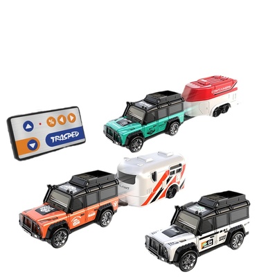 迷你合金遥控越野小汽车rc桌面漂移儿童男玩具黑科技四驱新年礼物