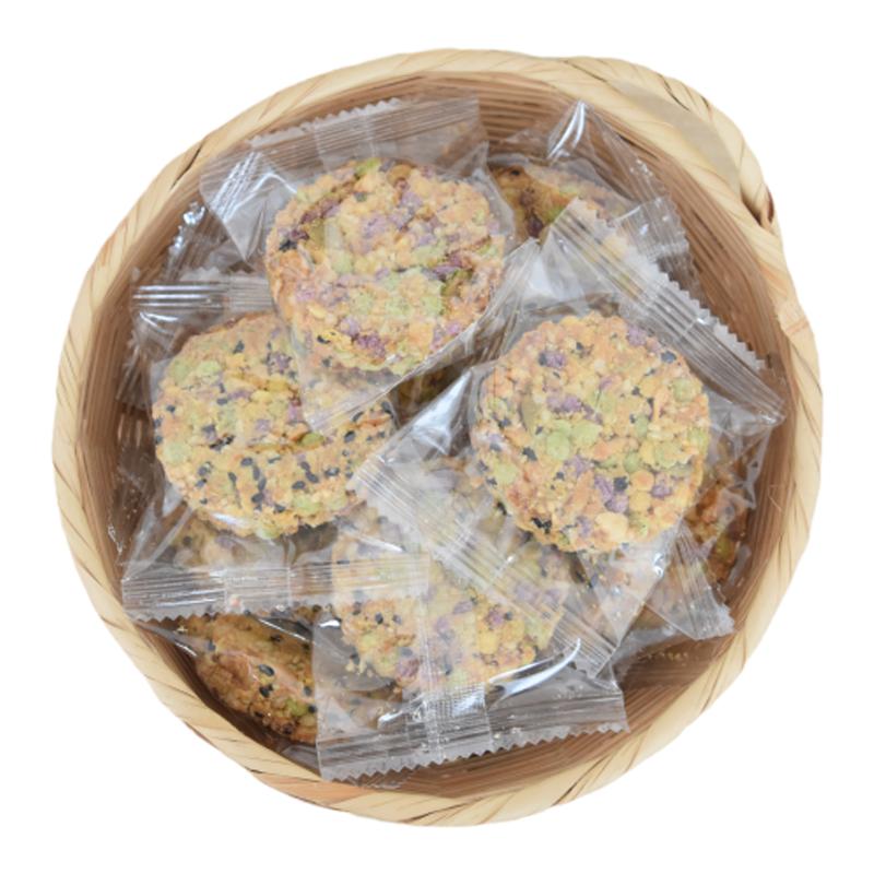杂粮酥饼干火芝麻饼批发特产解馋超好吃的网红小零食健康广式糕点