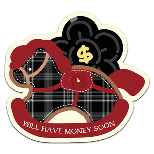 异形鼠标垫女生高颜值办公室小号滑鼠垫子2026马上有钱花电脑桌垫