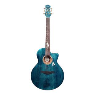 Trumon楚门新一代落樱原声单板民谣吉他初学者情人节男女生情侣款