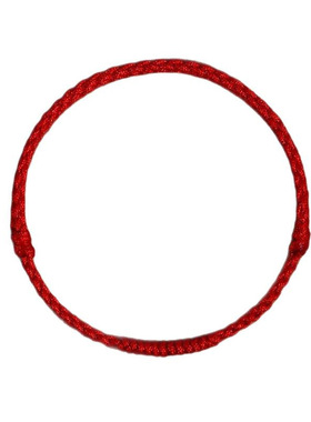 红绳手工金刚结幸运手绳