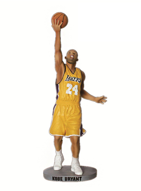 nba篮球明星詹姆斯欧文小摆件