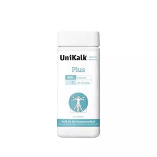 丹麦unikalk孕妇钙片PLUS女性补钙哺乳期孕产期维生素D3钙片180粒
