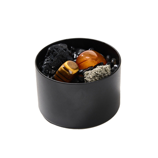 三坛星石【物质世界】财富/消磁碗黑碧玺办公玄关摆件原石