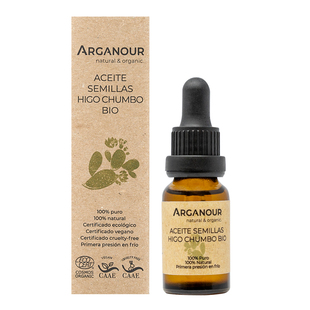 Arganour100% 纯仙人掌籽油植物精油面部护理油淡化细纹消退浮肿