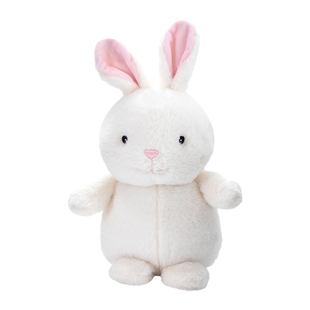 McHugs竖耳兔子女生抱睡小兔公仔宝宝安抚玩偶儿童毛绒玩具