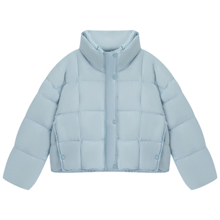 【商场同款】阿依莲白鸭绒羽绒服女25冬季新款时尚流行保暖短外套