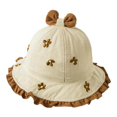 宝宝夏季薄款防晒渔夫帽