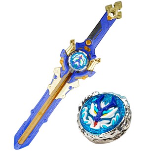 奥迪双钻飓风战魂6剑旋陀螺玩具怒涛龙王陀螺坨螺宝剑形儿童男孩